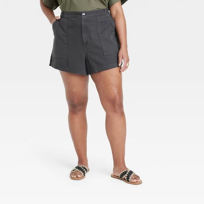 Women's High-Rise Utility Shorts - Universal Thread™ 5 Women's High-Rise Utility Shorts - Universal Thread™ - Image 3