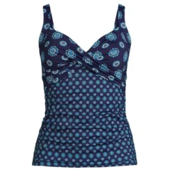Lands' End Women's Wrap Underwire Tankini Top Swimsuit -Avenue Clothing Shop GUEST 929aba5c 766f 4684 a1d8 1dd6307ca700