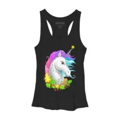 Women's Design By Humans Christmas Unicorn By NikKor Racerback Tank Top -Avenue Clothing Shop GUEST 971cc389 db3e 4142 ab8b 91751d815702