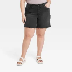 Women's High-Rise Bermuda Jean Shorts - Ava & Viv™ 8 Women's High-Rise Bermuda Jean Shorts - Ava & Viv™ -Avenue Clothing Shop GUEST 994f41d1 d6e8 4268 b770 3ec097fdcfc7