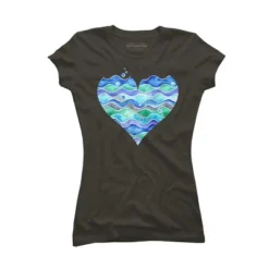 Junior's Design By Humans A Sea Of Love (white) By Timone T-Shirt -Avenue Clothing Shop GUEST 99b1727e bfab 4b23 9475 b385001a70f4