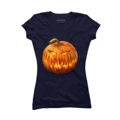 Junior's Design By Humans Jack O'Lantern By Ldarro T-Shirt -Avenue Clothing Shop GUEST 9aa9c0a5 7ce2 4d08 b66f 170c1b01c838