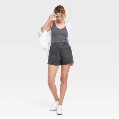 Women's High-Rise Utility Shorts - Universal Thread™ 4 Women's High-Rise Utility Shorts - Universal Thread™ - Image 2