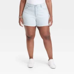 Women's High-Rise Denim Shorts - Ava & Viv™ Light Wash 7 Women's High-Rise Denim Shorts - Ava & Viv™ Light Wash -Avenue Clothing Shop GUEST 9db3b725 c583 424c a91e f8bb915c6d04