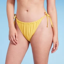 Women's Side-Tie Ultra High Leg Adjustable Coverage Bikini Bottom - Wild Fable™ Yellow -Avenue Clothing Shop GUEST 9f93be20 36fa 4a1d 8e8f ec05d2d6fa7c