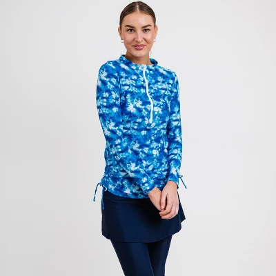 Calypsa Half-Zip Nora Swim Top 12 Calypsa Half-Zip Nora Swim Top - Image 10