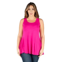 24seven Comfort Apparel Women's Plus Tunic Tank Top 13 24seven Comfort Apparel Women's Plus Tunic Tank Top -Avenue Clothing Shop GUEST a18a8d7e b53d 4867 a58f 3a344b03e3fa