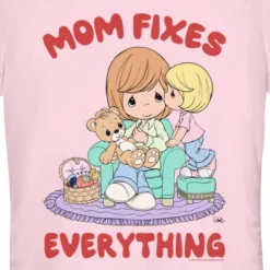 Junior's Precious Moments Mom Fixes Everything T-Shirt - -