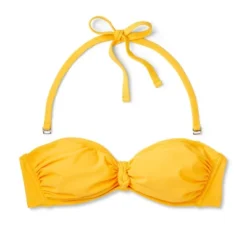 Women's Knot-Front Bandeau Bikini Top - Wild Fable™ Yellow -Avenue Clothing Shop GUEST a5f760e0 21ec 45dc a765 63349fcc3eb2