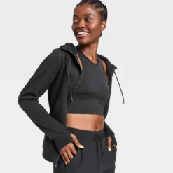 Women's Full Zip Fleece Hoodie - All In Motion™ -Avenue Clothing Shop GUEST a8124fe9 5f73 44b1 84bc 62bfad6cce7f