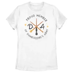 Women's Harry Potter Proud Member Of Dumbledore's Army T-Shirt -Avenue Clothing Shop GUEST a915ede6 c412 435b aa54 b2bebad445ab