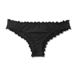 Women's Ruffle Extra Cheeky Bikini Bottom - Shade & Shore™ Black -Avenue Clothing Shop GUEST abfa2c70 0f12 4afb b5a4 f7ee5318100e