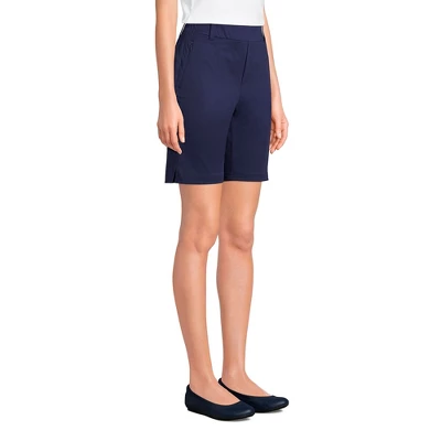 Lands' End Women's Lands' End Flex High Rise 10" Shorts 4 Lands' End Women's Lands' End Flex High Rise 10" Shorts - Image 2