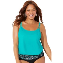 Swimsuits For All Women’s Plus Size Loop Strap Blouson Tankini Top 17 Swimsuits For All Women’s Plus Size Loop Strap Blouson Tankini Top -Avenue Clothing Shop GUEST afc5d252 9cc5 43e1 a2f2 f3a0448329fc
