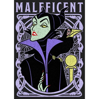 Junior's Sleeping Beauty Maleficent And Diablo Frame Festival Muscle Tee 3 Junior's Sleeping Beauty Maleficent And Diablo Frame Festival Muscle Tee