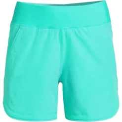 Lands' End Women's 5" Quick Dry Elastic Waist Board Shorts Swim Cover-up Shorts With Panty -Avenue Clothing Shop GUEST b337d715 f349 408b 984b 3c4fc0569216
