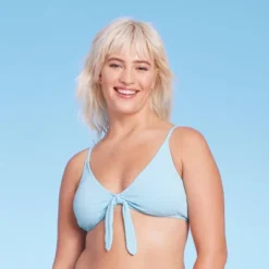 Women's Tie-Front Pique Textured Bralette Bikini Top - Wild Fable™ -Avenue Clothing Shop GUEST b39ab413 6275 4813 afb9 6f56a8090c81