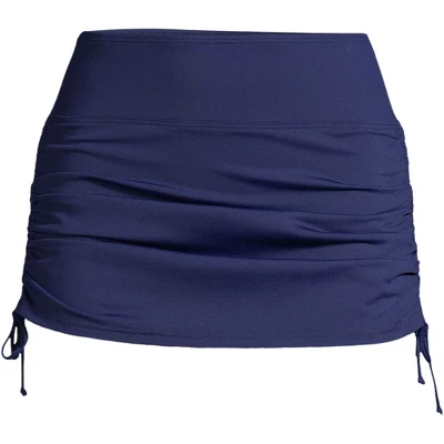 Lands' End Women's Plus Size Chlorine Resistant Tummy Control Adjustable Swim Skirt Swim Bottoms 6 Lands' End Women's Plus Size Chlorine Resistant Tummy Control Adjustable Swim Skirt Swim Bottoms - Image 4