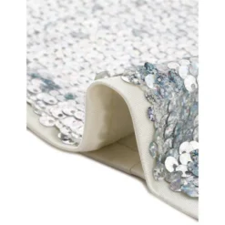 Allegra K Women's Halloween Sequin Crop Sparkle Glitter Short Sleeve Shinning T Shirt -Avenue Clothing Shop GUEST b6410c5b 907d 4b27 baf7 4c8258c88160