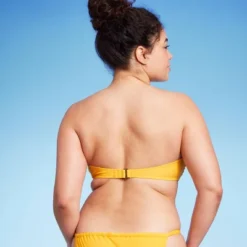 Women's Knot-Front Bandeau Bikini Top - Wild Fable™ Yellow -Avenue Clothing Shop GUEST b6c2a017 a0e6 4ade 9616 180d51cff5b1