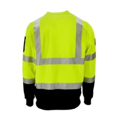RefrigiWear High Visibility Hi Vis ANSI Type R, Class 3 Breathable Safety Crewneck Sweatshirt With Reflective Tape 10 RefrigiWear High Visibility Hi Vis ANSI Type R, Class 3 Breathable Safety Crewneck Sweatshirt With Reflective Tape -Avenue Clothing Shop GUEST b78e970f b251 4dda aa01 258af608b60c