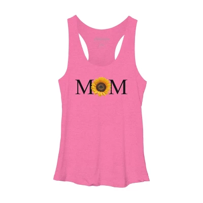 Women's Design By Humans Mother's Day Sunflower Mom By FridayFusion Racerback Tank Top 4 Women's Design By Humans Mother's Day Sunflower Mom By FridayFusion Racerback Tank Top - Image 2