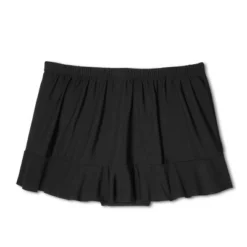 Women's UPF 50 Ruffle Swim Skirt - Aqua Green® Black -Avenue Clothing Shop GUEST b99c8c96 8de4 4d4d ae8c a239bfd0348a