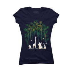 Junior's Design By Humans Repaint The Forest By Radiomode T-Shirt -Avenue Clothing Shop GUEST ba0f280d 0501 416d b214 23f7375d4b4a