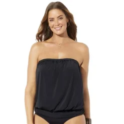 Swimsuits For All Women’s Plus Size Bandeau Blouson Tankini Top 13 Swimsuits For All Women’s Plus Size Bandeau Blouson Tankini Top -Avenue Clothing Shop GUEST bcd151ea 662d 4d05 87dd f02731bc8b9e