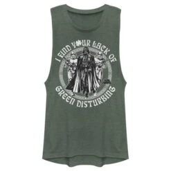 Junior's Star Wars St. Patrick's Day I Find Your Lack Of Green Disturbing Festival Muscle Tee -Avenue Clothing Shop GUEST bd6f813a 2e88 4768 97c0 c038cd1102c6