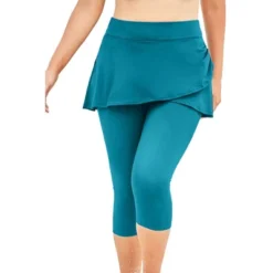 Swim 365 Women’s Plus Size Skirted Swim Capri Pant -Avenue Clothing Shop GUEST bfb6289e fcfd 4d86 9494 322968e97267