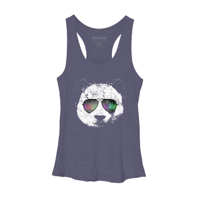Women's Design By Humans Old School Panda By Clingcling Racerback Tank Top 6 Women's Design By Humans Old School Panda By Clingcling Racerback Tank Top - Image 4