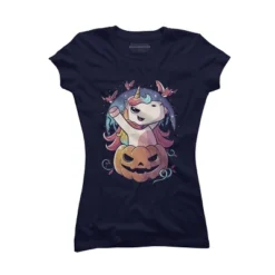Junior's Design By Humans Spooky Unicorn Funny Cute Magic Halloween By EduEly T-Shirt 13 Junior's Design By Humans Spooky Unicorn Funny Cute Magic Halloween By EduEly T-Shirt -Avenue Clothing Shop GUEST c42521ea 1ae5 482e 8528 32926b1c1063