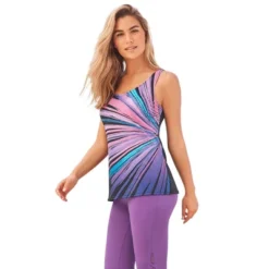 Swim 365 Women’s Plus Size Longer-Length Scoop Neck Tankini Top -Avenue Clothing Shop GUEST c6458ba0 4c85 421e ab4c f8c4ebe8ee2b