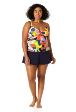 Anne Cole Plus - Women's Halter Tankini Top -Avenue Clothing Shop GUEST cdd65d84 69ae 4752 9122 8a4a1d78a5e2