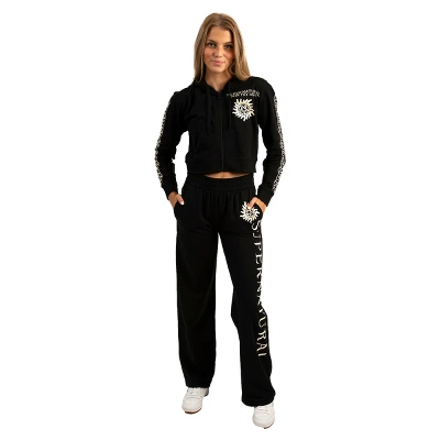 Supernatural Adult Zip Up Hoodie And Jogger Set 7 Supernatural Adult Zip Up Hoodie And Jogger Set - Image 5