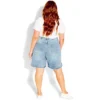 Women's Plus Size Supa Split Short - Light Wash | CITY CHIC 2 Women's Plus Size Supa Split Short - Light Wash | CITY CHIC -Avenue Clothing Shop GUEST d0fabc23 b5e2 407c a9ec c181b2cb2641