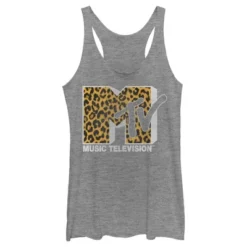 Women's MTV Cheetah Print Logo Racerback Tank Top 10 Women's MTV Cheetah Print Logo Racerback Tank Top -Avenue Clothing Shop GUEST d26993b7 aff2 49b5 b0be 347037564f52