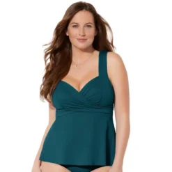 Swimsuits For All Women’s Plus Size Sweetheart Wrap Tankini Top -Avenue Clothing Shop GUEST d2a9991e 1685 4f6e 9647 bcb12905c051