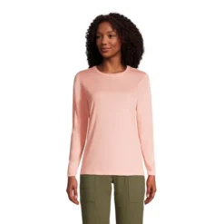 Lands' End Women's Relaxed Supima Cotton Long Sleeve Crewneck T-Shirt -Avenue Clothing Shop GUEST d2dc9b4c aaa7 4e76 94c7 9d4710c84bf2