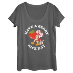 Women's Strawberry Shortcake Berry Nice Day Greeting Scoop Neck 7 Women's Strawberry Shortcake Berry Nice Day Greeting Scoop Neck -Avenue Clothing Shop GUEST d42ad533 4922 4073 9564 7a0f197a50f9