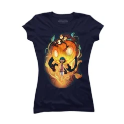 Junior's Design By Humans Halloween Spirit By AshenWorks T-Shirt -Avenue Clothing Shop GUEST d61fad6e 0765 4aeb a562 e109cca93db2