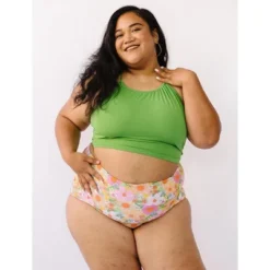 Lime Ricki Women's Garden Party/Pink Gingham Ultra High-Waist Bottom -Avenue Clothing Shop GUEST db5c6947 175d 4f2b ae78 3cfd647f47e9