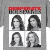 Desperate Housewives Characters In Square Blocks Crew Neck Short Sleeve Gray Heather Unisex Adult T-shirt -Avenue Clothing Shop GUEST dc70751d a7a8 4d67 bcd5 9e588dcc3b7f
