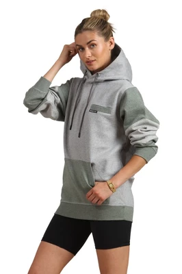 Members Only Women's Colorblock Pullover Oversized Hooded Sweatshirt 3 Members Only Women's Colorblock Pullover Oversized Hooded Sweatshirt