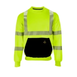 RefrigiWear High Visibility Hi Vis ANSI Type R, Class 3 Breathable Safety Crewneck Sweatshirt -Avenue Clothing Shop GUEST df5cf7a5 9b15 40da b117 d92e0d204e6c