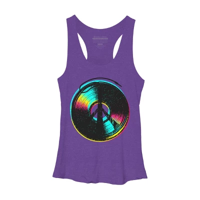 Women's Design By Humans Colors And Music By Clingcling Racerback Tank Top 7 Women's Design By Humans Colors And Music By Clingcling Racerback Tank Top - Image 5