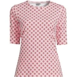 Lands' End Women's Crew Neck Elbow Sleeve Rash Guard UPF 50 Sun Protection Modest Swim Tee 28 Lands' End Women's Crew Neck Elbow Sleeve Rash Guard UPF 50 Sun Protection Modest Swim Tee -Avenue Clothing Shop GUEST e1f3f658 b721 4b36 a5d1 69158a503fa9