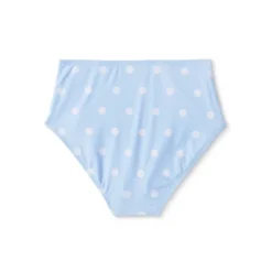 Women's Polka Dot Ruched Extra High Waist Medium Coverage Bikini Bottom - Kona Sol™ Blue -Avenue Clothing Shop GUEST e4db3514 cc30 4873 9e90 705cc71e8d16