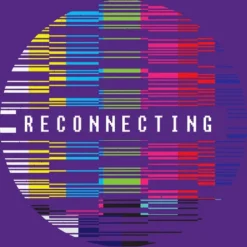 Women's Design By Humans Reconnecting By Clingcling Racerback Tank Top